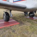 Aircraft temporary road mat