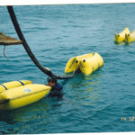 Cable laying buoyancy bag