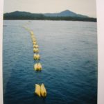 Cable laying with buoyancy floats