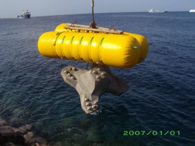 Buoyancy bag heavy load