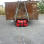 Low pressure air bag, pneumatic lifting bags