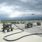 Tactital fuel farms, refueling for helicopter